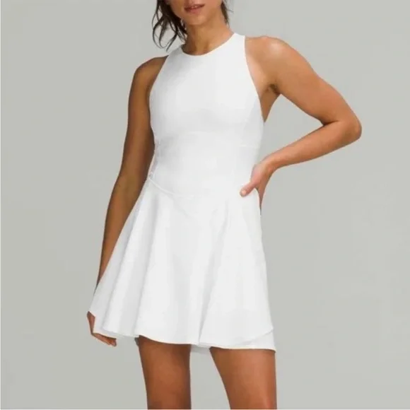lululemon athletica | Dresses | Lululemon Athletica White Mini Dress |  Poshmark